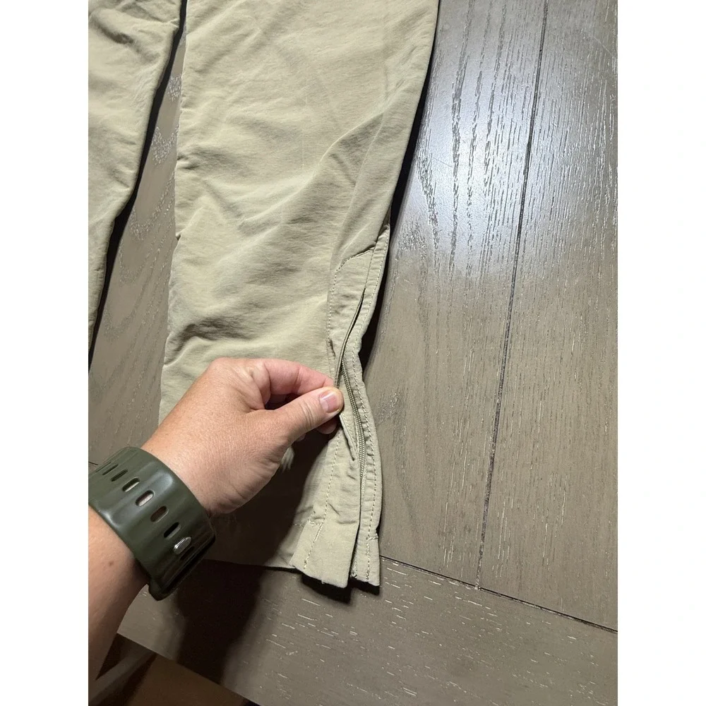 The North Face Convertible Pants Mens 30 Khaki Paramount Trail Zip Off Straight
